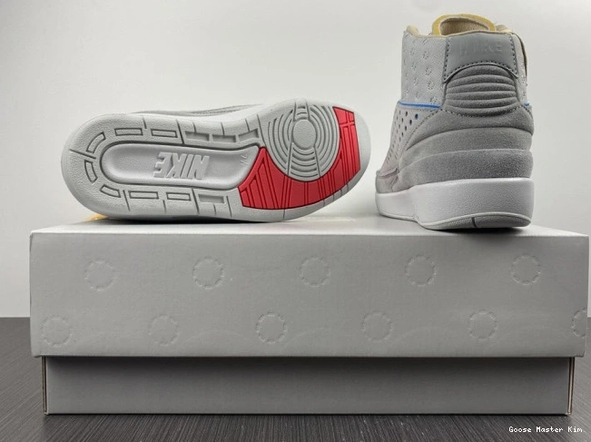 Grey DN3802-001 Fog Jordan 2 Union Retro 0630